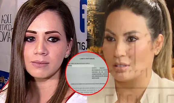 Melissa Klug envía carta notarial a Pamela López tras revelar supuesto romance con Christian Cueva