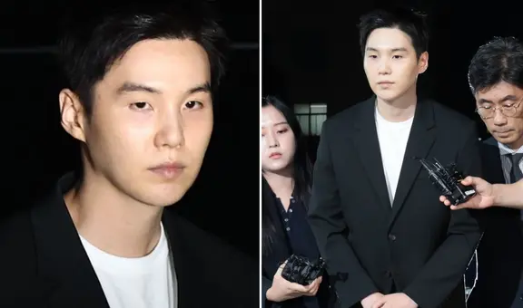 Suga de BTS reaparece en público y declara ante policías por manejar en estado de ebriedad