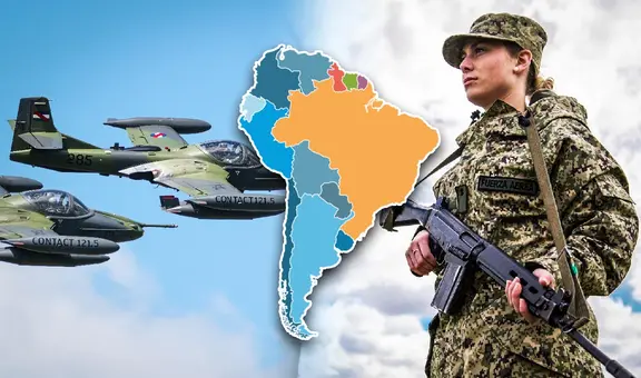 No es Perú: Estos son los 3 países de Sudamérica con las fuerzas militares más débiles, según un nuevo ranking