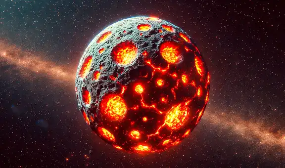 Revelan que la Luna tuvo una superficie de "magma fundido" tras su creación, según científicos