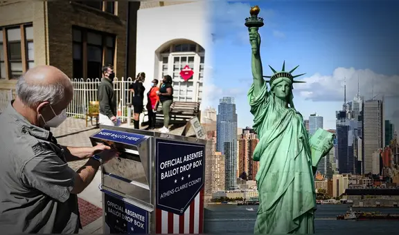 La POLÉMICA LEY en Nueva York que permitirá a los ciudadanos votar por correo en las elecciones de Estados Unidos