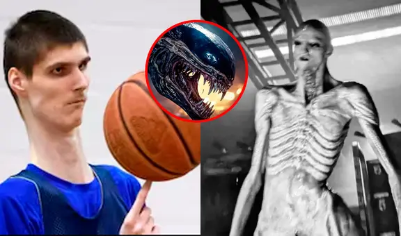 El ATERRADOR villano de ‘Alien Romulus’ es de carne y hueso: mide 2.31 y es el basquetbolista Robert Bobroczky