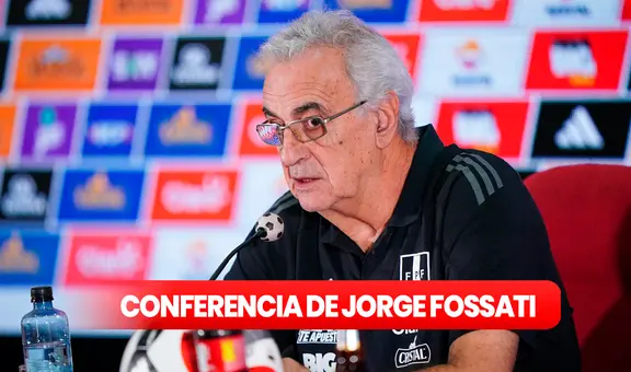 Conferencia de Jorge Fossati HOY: DT de la selección peruana hablará sobre su lista de convocados