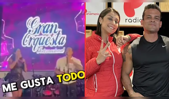Christian Domínguez y Karla Tarazona aparecen juntos en evento y sorprenden al público: “Me gusta todo de ti”