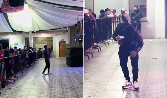 Joven fue el único en zona VIP de concierto y sacó ‘pica’ a otros asistentes: clip es viral