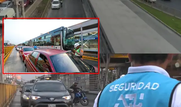 ¿Qué pasa si manejo en las vías exclusivas del Metropolitano? Esto dice ATU