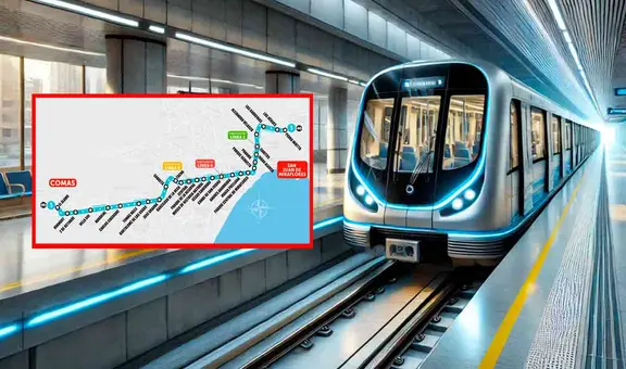 Línea 3 del Metro unirá Comas con San Juan de Miraflores e interconectará con líneas 1 y 2