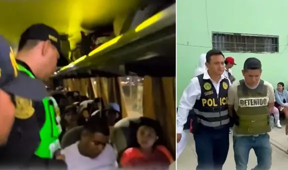 PNP interviene bus y hotel con migrantes sin documentos en Tumbes: intentaban llegar a Lima
