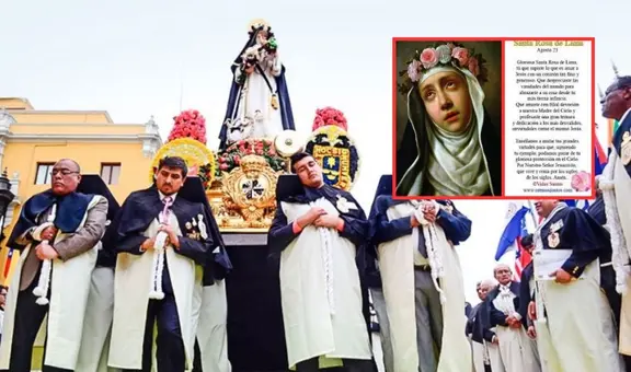 10 Frases de Santa Rosa de Lima para enviar por WhatsApp y reflexionar este 30 de agosto