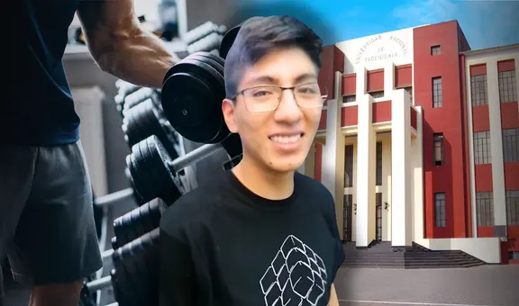 Primer puesto de Ingeniería Mecánica de la UNI revela su peculiar método de ingreso: "Iba al Gimnasio y me olvidaba de todo"