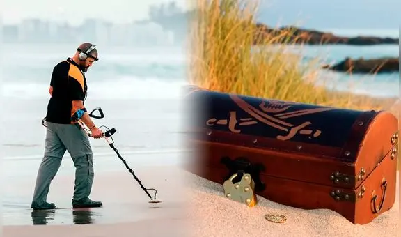 Salieron a caminar por una playa de Florida y descubrieron un tesoro de 300 años de antigüedad: vale más de US$5.000