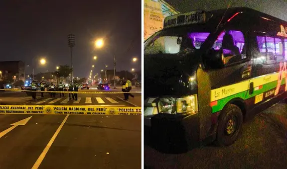 Asesinan a otro chofer de combi en Comas delante de 15 pasajeros