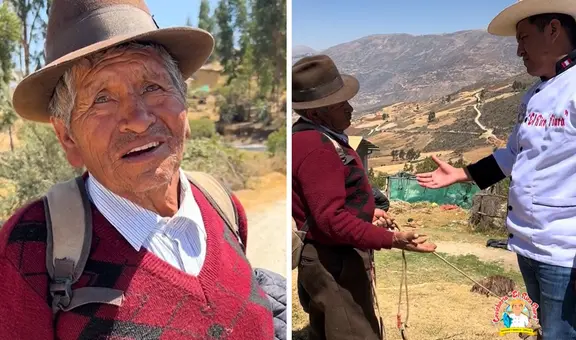 Ganadero peruano sorprende a tiktoker durante venta de chanchito y usuarios bromean: “Sabe su negocio”