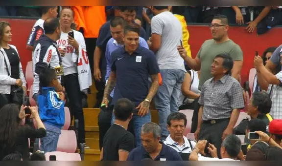 Paolo Guerrero ya está en Lima para su presentación en Matute