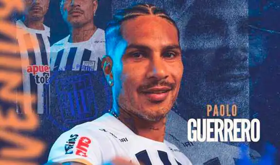 Alianza Lima presentó oficialmente a Paolo Guerrero: 'Depredador' cumple su sueño de ser blanquiazul