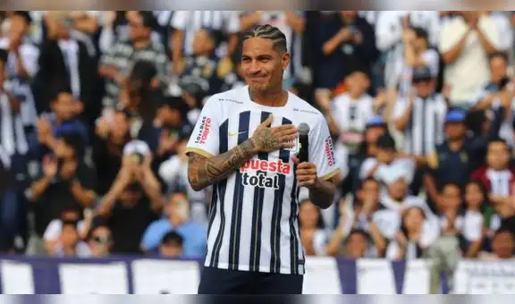 Paolo Guerrero fue presentado a lo grande en Matute
