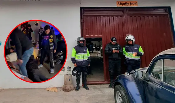 Allanan búnker en Ate: un policía implicado y 39 personas detenidas con armas de guerra