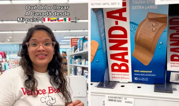 Peruana en Canadá sorprendida por precio de ‘curitas’ en supermercado: “Mejor me pongo cinta scotch con algodón”