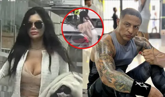 ¡Ampay! Samantha Batallanos es captada ingresando a hotel con hombre que no es Jonathan Maicelo