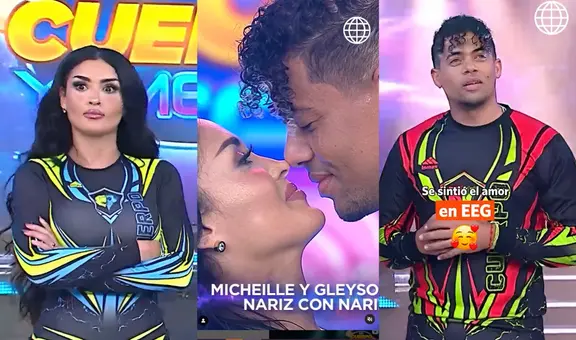 Michelle Soifer es sorprendida por su 'saliente' en EEG y él le roba un beso en vivo
