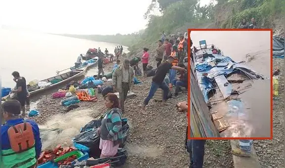 Seis personas mueren en naufragio de embarcación en el río Ucayali: 83 ciudadanos fueron rescatados