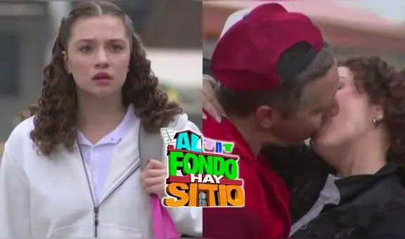 ¡En shock! Maripaz descubre a Tito y Lorena besándose apasionadamente en 'Al fondo hay sitio'