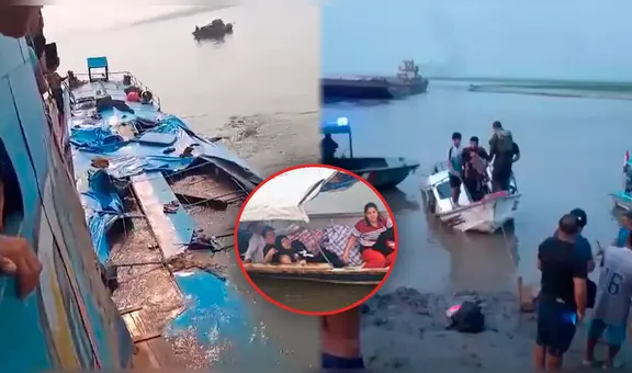 Naufragios por sequías deja 11 muertos y 46 heridos en ríos de la amazonía en Iquitos y Ucayali