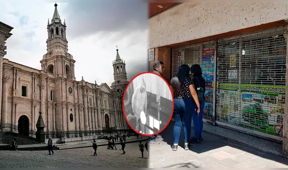 Ladrón roba S/10 mil a agencia turística cerca de comisaría en Plaza de Armas de Arequipa en menos de 15 minutos
