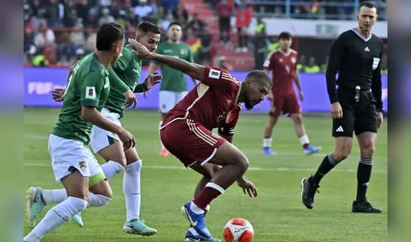 ¡Goleada en las alturas! Venezuela sufre dura derrota por 4-0 ante Bolivia en El Alto