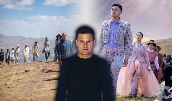 Diseñador peruano es foco del mundo al realizar desfile de moda en Montaña 7 colores: “Fue difícil estar a 5.000 metros”