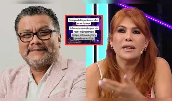 Tomás Angulo SUSPENDE su controvertido show en medio de disputas con Magaly: "Volveremos renovados"