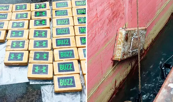 Nueva modalidad del narcotráfico: incautan 42 kilos de cocaína adherida con imanes a embarcación del Callao