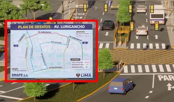 Construcción vial en importante avenida de San Juan de Lurigancho, rutas alternas y plan de desvío