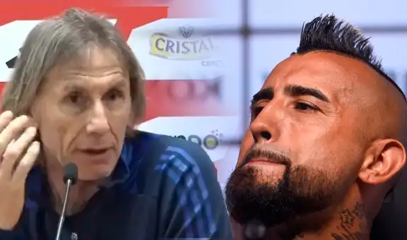 Ricardo Gareca minimizó polémicos insultos de Arturo Vidal en su contra y señaló cuál es su verdadera preocupación