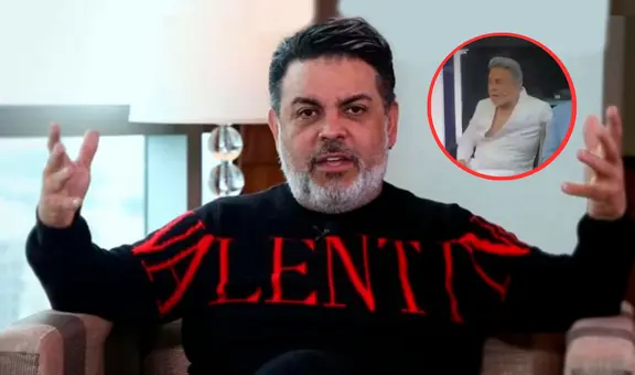 Publican VIDEO INÉDITO de cómo se veía Andrés Hurtado durante los cortes comerciales de su último programa