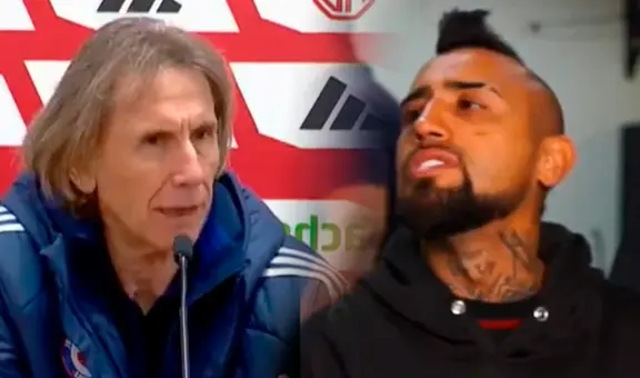 Arturo Vidal vuelve a 'pegarle' a Ricardo Gareca por papelón ante Bolivia y ataca a la prensa: "Un asco"