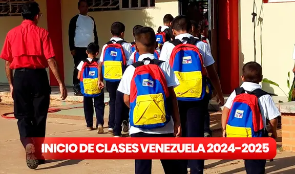 ¿Cuándo inician las clases en Venezuela 2024-2025, según la Gaceta Oficial? Revisa el CRONOGRAMA del MPPE