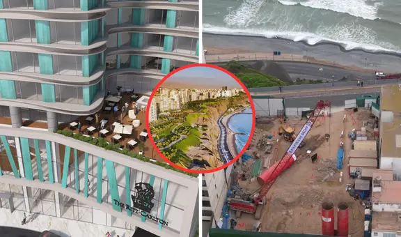 Un hotel de lujo de 5 estrellas en el Malecón de Miraflores que tendrá 20 pisos se está construyendo entre tanta controversia