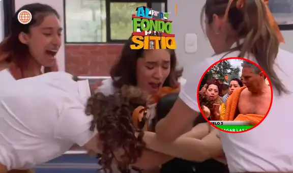 Maripaz defiende a Tito y se enfrenta a su amiga por burlarse de él en video donde sale desnudo en ‘Al fondo hay sitio’