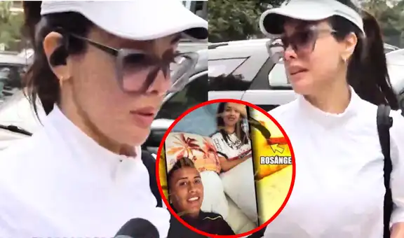 Rosángela Espinoza ENFURECE y estalla tras ser cuestionada sobre Christian Cueva: "¡Déjenme tranquila!"