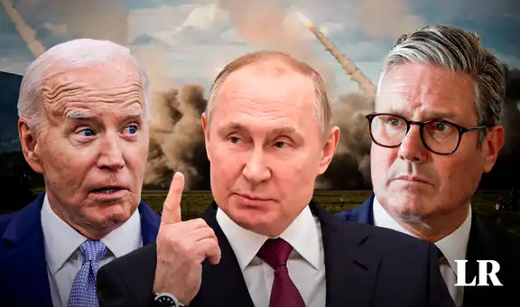 Biden y Starmer deciden si darle armas de largo alcance a Ucrania pese a que Putin los amenazó con una nueva guerra