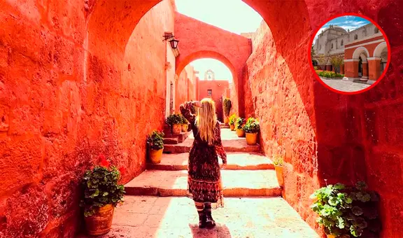 ¿Dónde están las paredes ocre rojas populares en fotos de redes sociales? Así puedes llegar