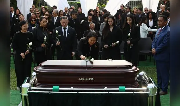 Sepelio de Alberto Fujimori salpicado por el uso político de sus allegados