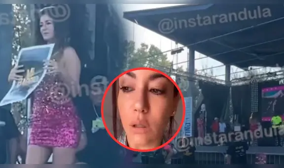 Tilsa Lozano anima show gratuito en Canadá, pero local estuvo vacío: "No ha venido nadie"