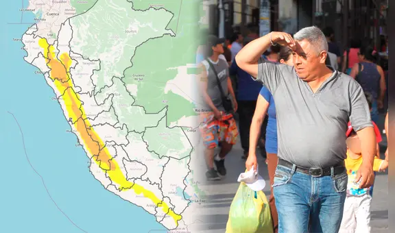 Alerta naranja en 18 regiones del Perú: Senamhi indica "fenómenos meteorológicos peligrosos"