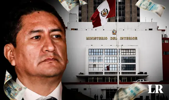 Ministerio del Interior aumenta a medio millón de soles recompensa por prófugo Vladimir Cerrón