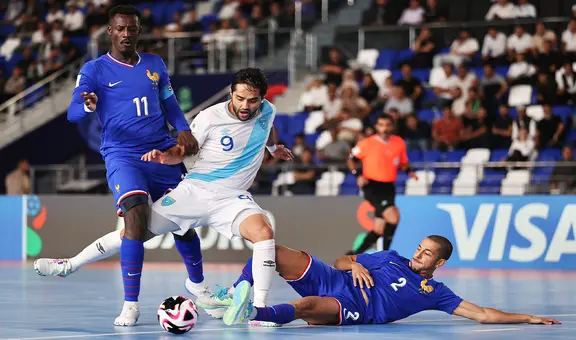 A Guatemala no le alcanzó: Francia remontó el partido por 6-3 en el arranque del Mundial de Futsal 2024