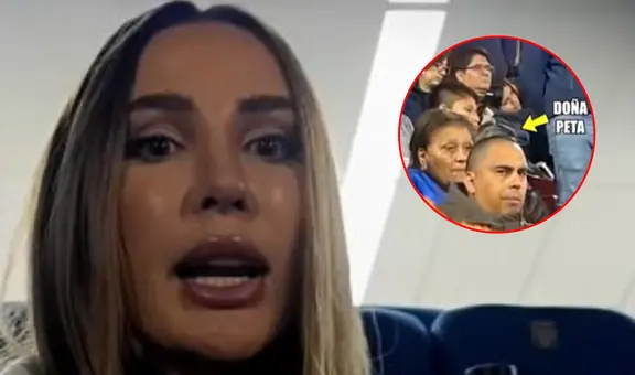 Ana Paula da INSÓLITA respuesta sobre por qué se distanció de ‘Doña Peta’ en debut de Paolo Guerrero