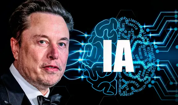 Elon Musk alerta sobre el peligro de usar mucha inteligencia artificial en el futuro: "La IA acabará con la humanidad"