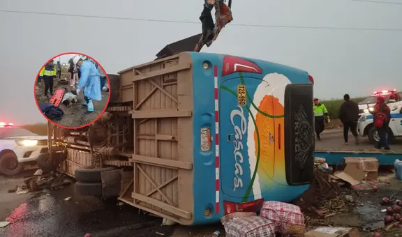 Accidente en La Libertad deja 6 fallecidos y 25 heridos tras choque de buses en Chicama